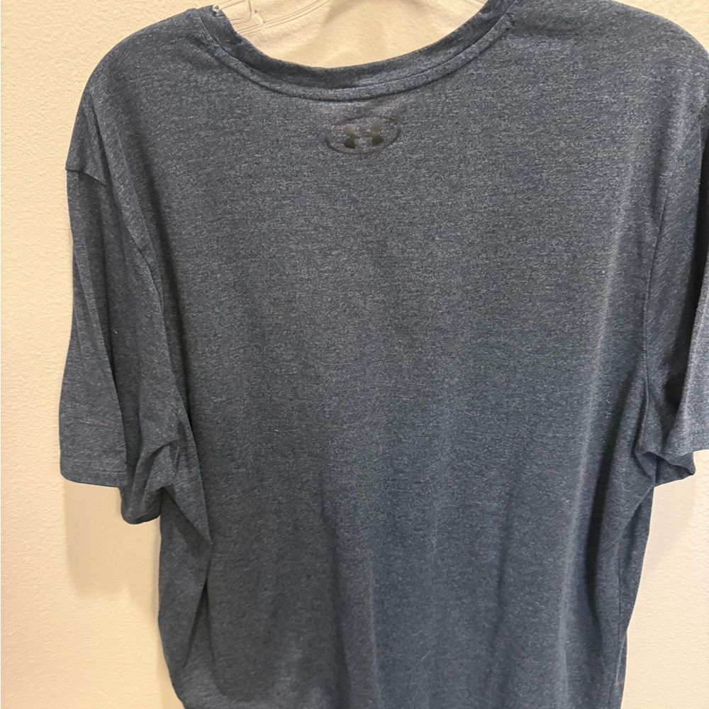 Under Armour Men's Dark blue threadborne XL TG Short Sleeve Tee - Picture 7 of 8